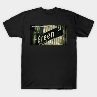 Green Street, Pasadena, California by Mistah Wilson T-Shirt